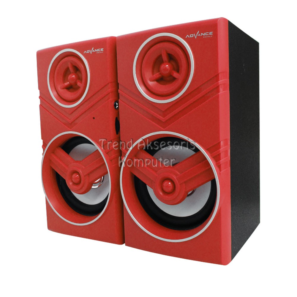 Trend-Advance Duo-080 Speaker Komputer USB with Volume Control-HITAM