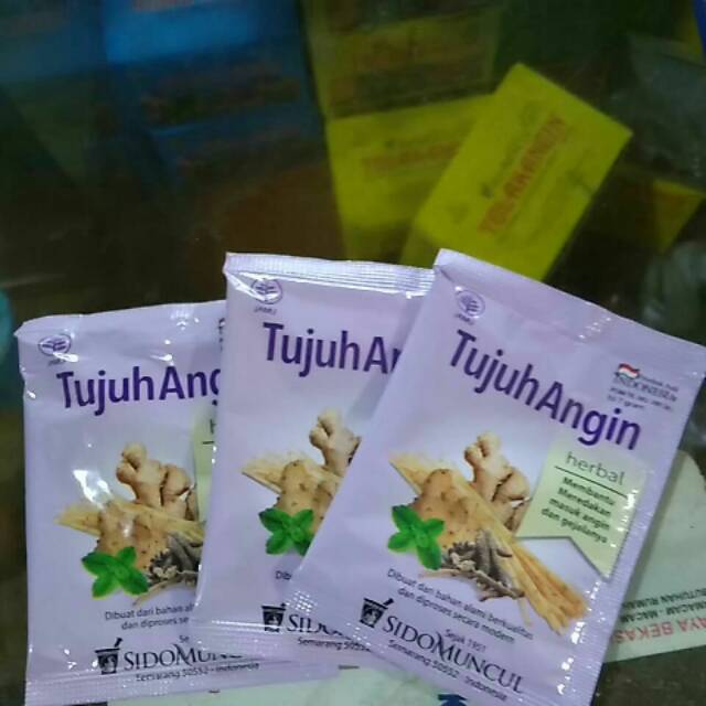 

Jamu herbal tujuh angin