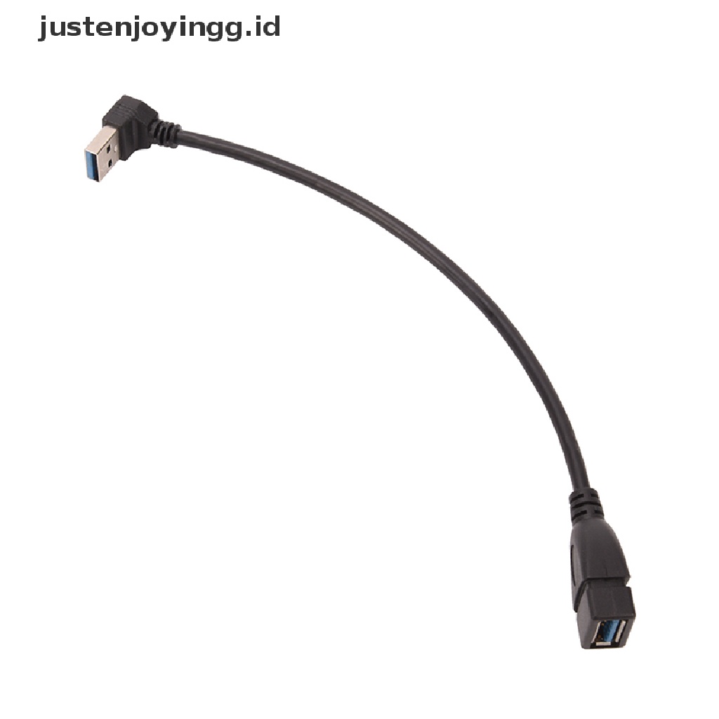 Kabel Extension Adapter Data Male to Female Sudut 90 Derajat USB 3.0 Kabel Data Adapter Extension USB 3.0 Male Ke Female Sudut 90 Derajat Usb 3.0