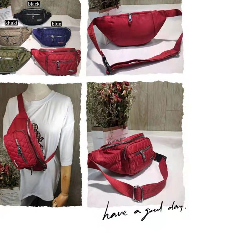 ✧ Tas Wanita Import Pinggang Selempang Waistbag Waist Bag FENGMISHI FMS8512 8512 FMSF8512 F8512 Bord