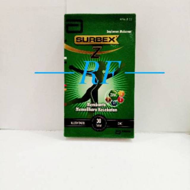 Jual Surbex Z Tablet Isi 30 (Abbott) | Shopee Indonesia