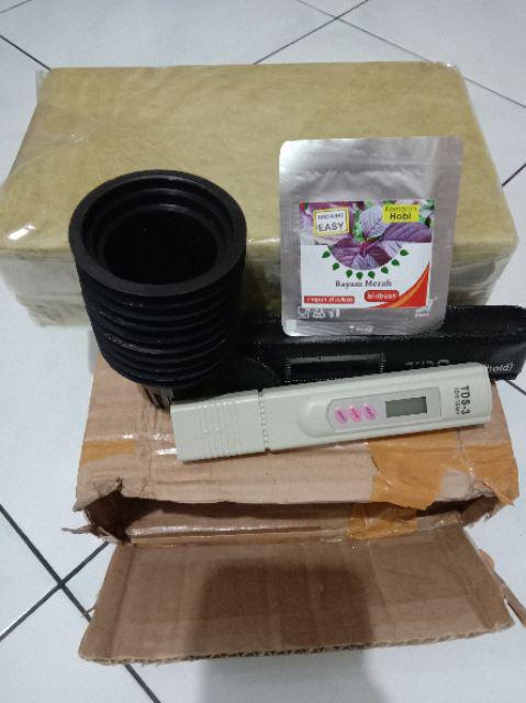 Rockwool Cultilene 0.25 Slab Media Tanam Hidroponik