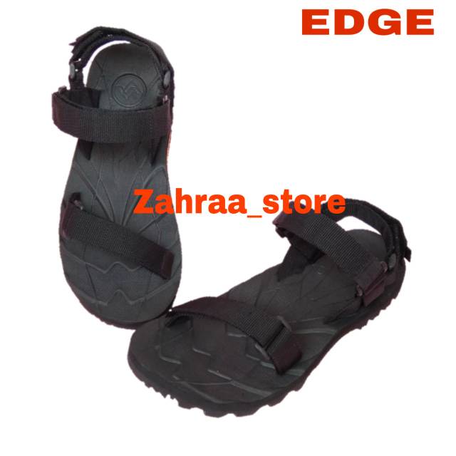 Sandal Gunung Suzuran Edge Full Black