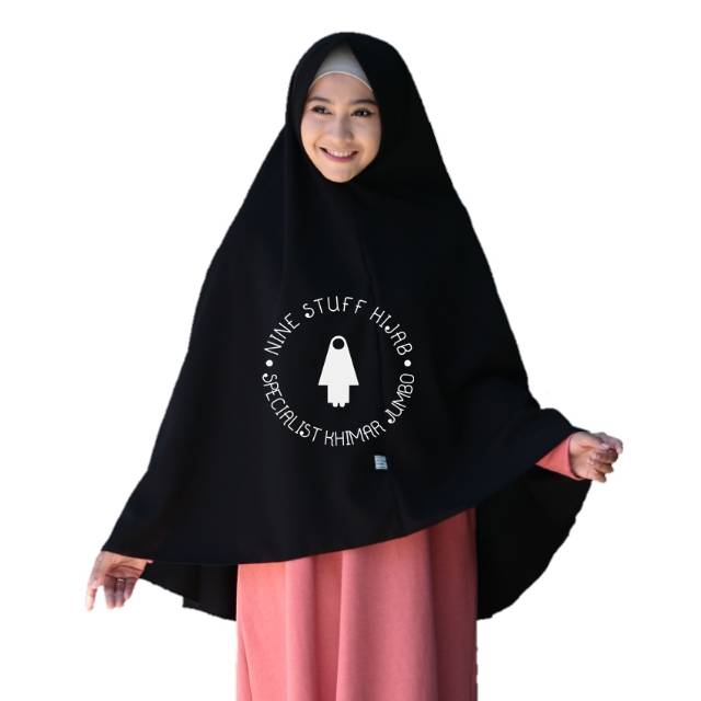 Ninestuff Hijab | Khimar Pet Jumbo Wollycrepe