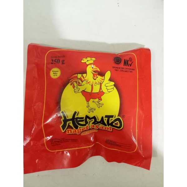 

Naget Ayam Hemato 250gr