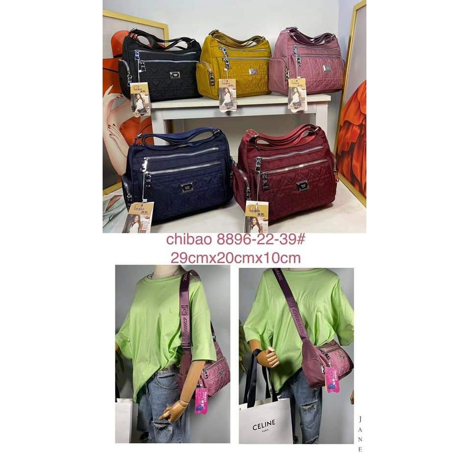 Tas selempang wanita Tas Wanita Tas Chibao 8896-22 Bahan Kanvas size 29x22x10 cm. Chibao Import Chibao Ori Tas Chibao Best Seller Terbaru bisa bayar ditempat.!!!