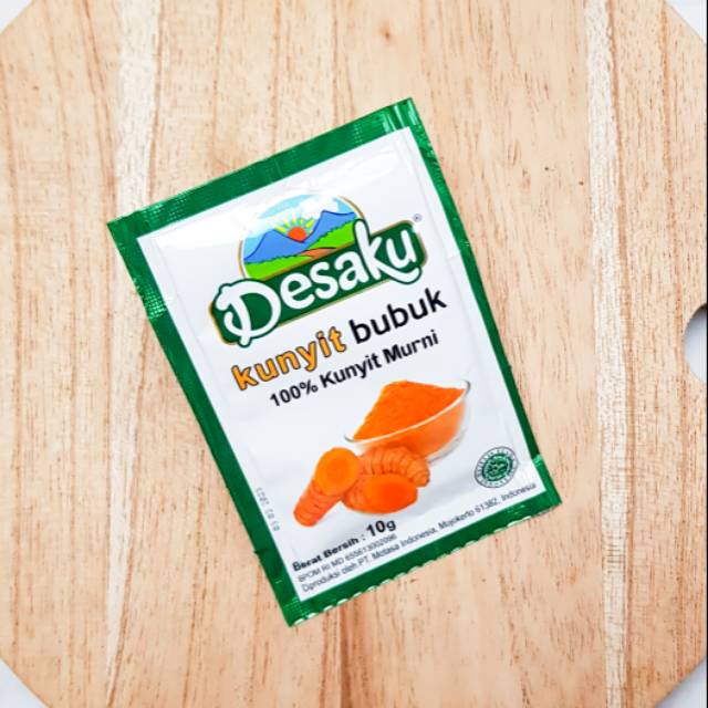 KIRIM INSTAN KUNYIT BUBUK Desaku Sachet 7,5gr