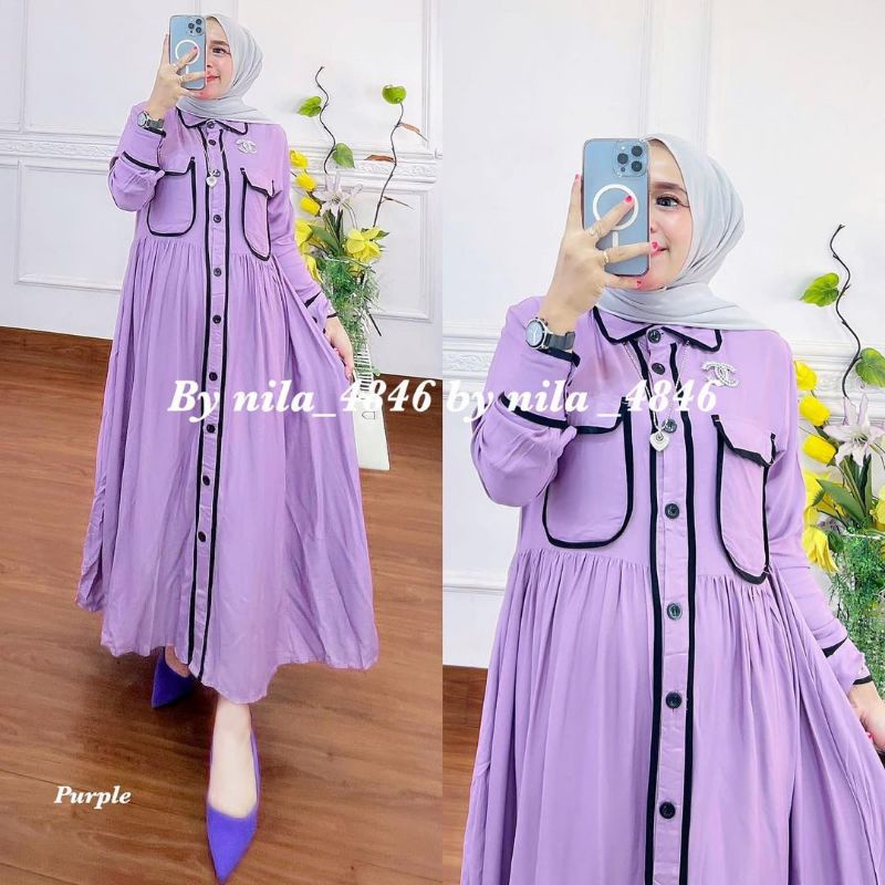 Emika dress midi