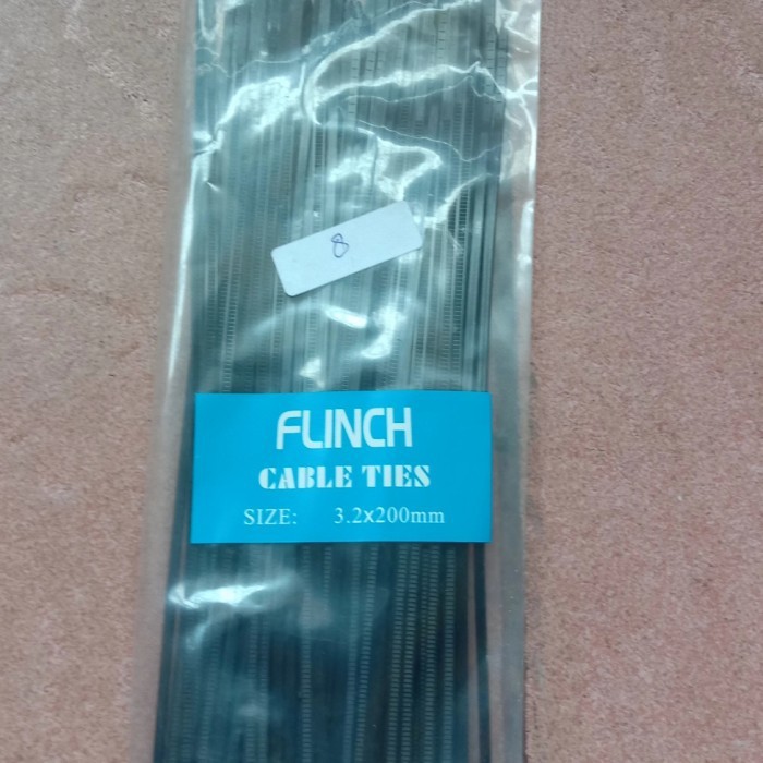 CABLE TIES FLINCH 20CM ISI 100 PCS