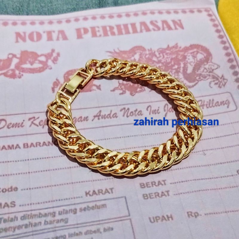 GELANG RANTAI PRIA WANITA TITANIUM TERLARIS 18