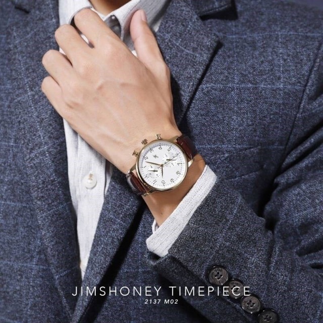 Sale Jimshoney Jam Tangan Pria Casual 2137 8137 Men Watch / Jam Import Murah Cowok Arloji