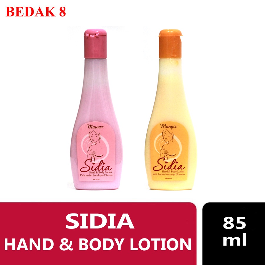 Sidia Hand &amp; Body Lotion 85 ml - 1 pak isi 6 pcs