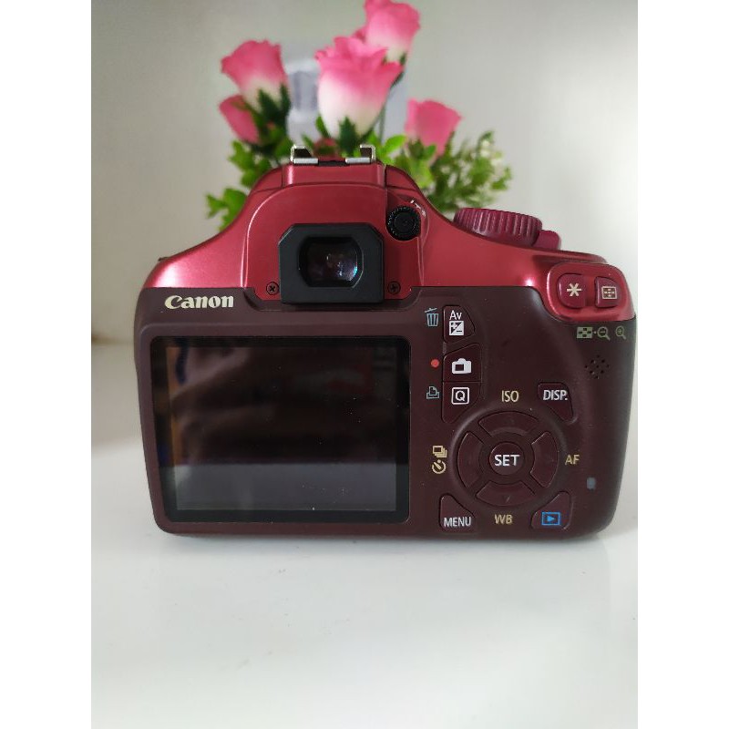 Kamera CANON 1100D BO Body Only Limited Edition Red Color -Tanpa Lensa Warranty