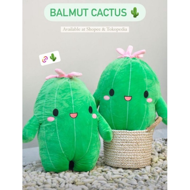 Balmut Selimut Boneka Kaktus Cactus Jumbo Unik.