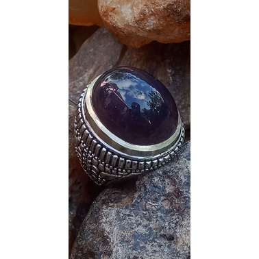 Batu cincin kcubung asli kalimantan