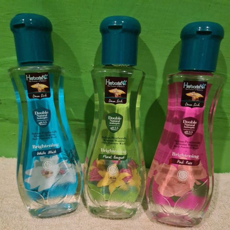 Original HERBORIST Daun Sirih Pembersih Kewanitaan 120ml Exp Baru