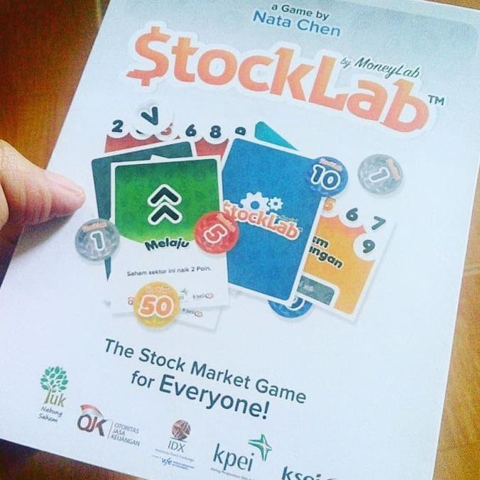 PALING MURAH  BOARD GAME STOCKLAB Stock Lab Ryan Filbert Nata Cen Belajar Saham Main