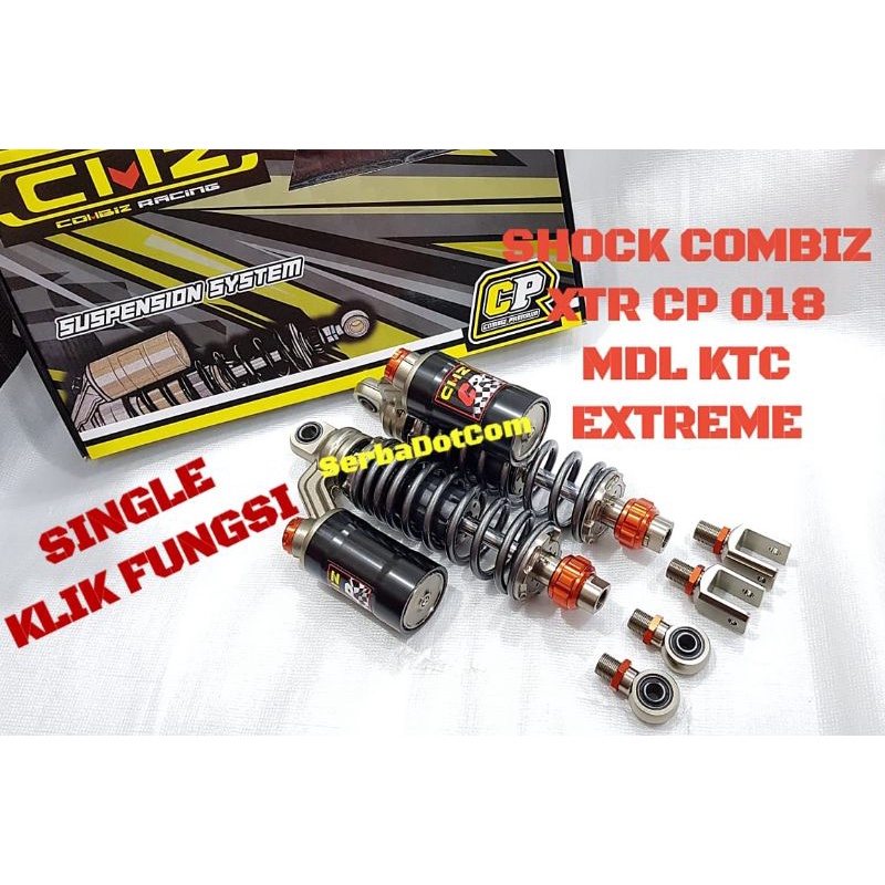 SHOCK COMBIZ CMZ MDL KTC EXTREME CP 018 KLIK NMAX AEROX PCX 150 RX KING TIGER MEGAPRO CB GL JUPITER 