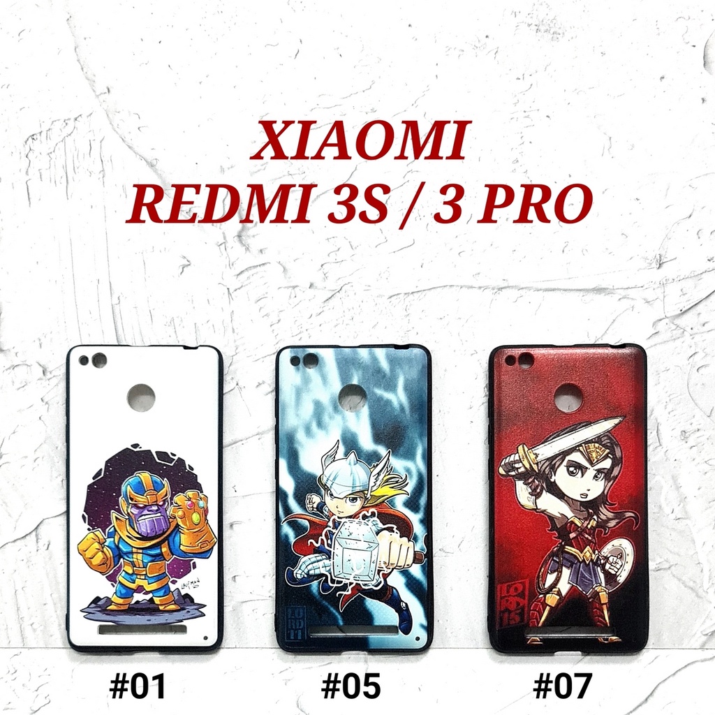 [ BUY 1 GET 1 FREE ] FMH - XIAOMI REDMI 3S 3 PRO 4A 4X 5A 5 PLUS 6A S2 6X MIA2 6 PRO MIA2 LITE MI 8 REDMI NOTE 3 4 4X 5A 5 PRIME 5 PRO | MINI HERO Soft Hard Case Marvel Cartoon Hero