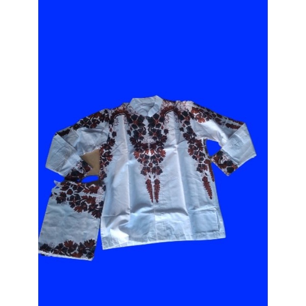 Akwan sogan celana sarung setelan baju koko