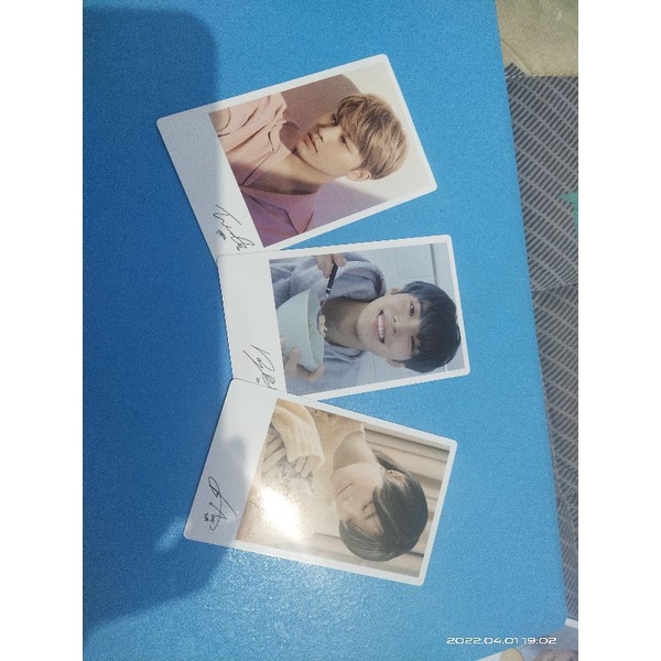 Photocard Polaroid Nature Republic X  NCT 127 Doyoung Taeil Yuta