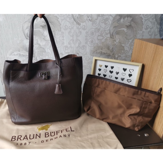 Braun Buffel Delia L 22 Original Tas Wanita