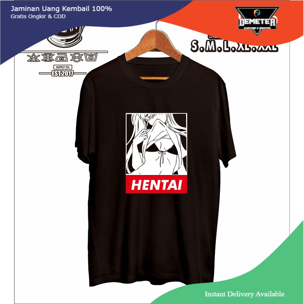 KAOS BAJU ANIME HENTAI JEPANG EICHI - Demeter.Cloth