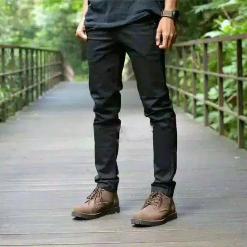 CELANA CHINO PANJANG PRIA SLIM FIT ORIGINAL CHINOS FORMAL PAKAIAN KERJA KANTOR HARIAN BAHAN MELAR CELANA CHINO PRIA