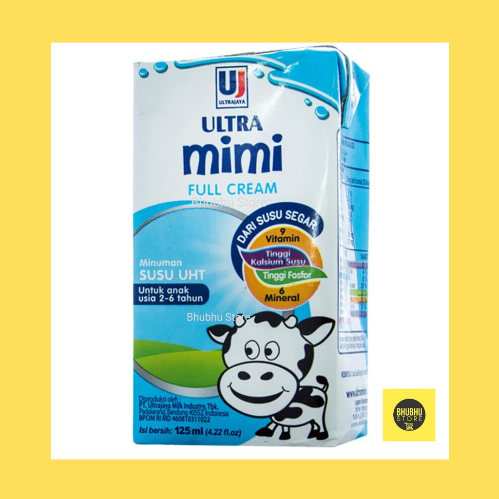 

READY STOCK - Ultramimi UHT Full cream 125ml