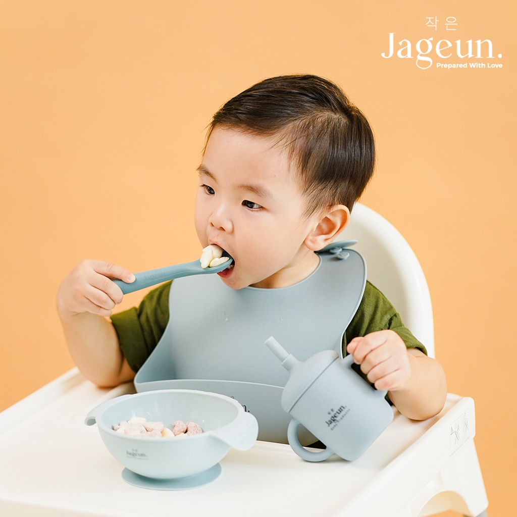 JAGEUN Premium Silicone Baby Spoon | Sendok Makan MPASI Bayi Silikon