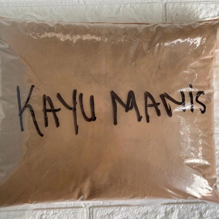 

Kayu Manis Bubuk Murni 1 kg / Cinnamon Powder 1000 Gram