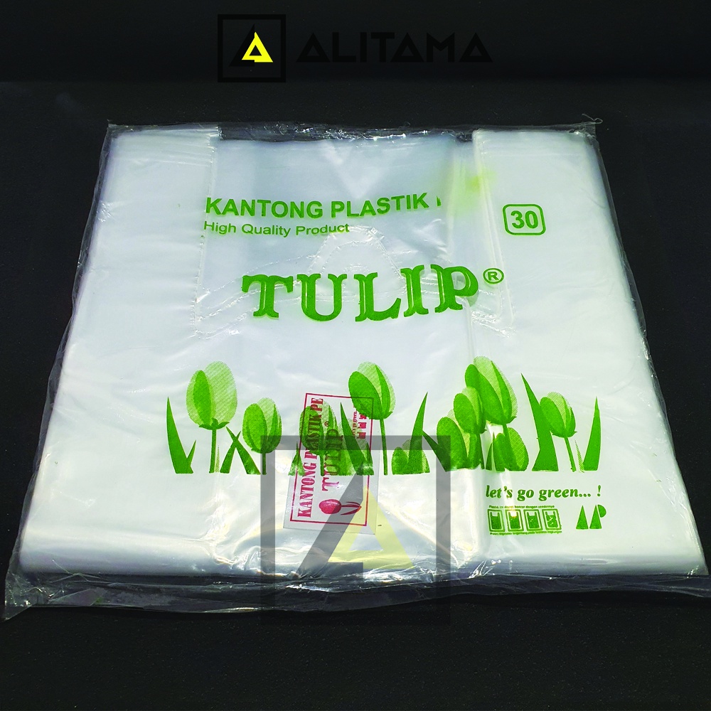 kantong Kresek PE Bening / Kantong Plastik Pe Tulip/ Kantong Pe Uk 15, 24 , 30