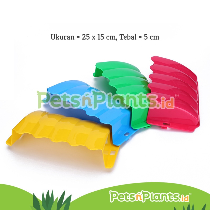 Bunny Hay Rack - Tempat Rumput Kelinci - Plastik Ekonomis Gantung Luar