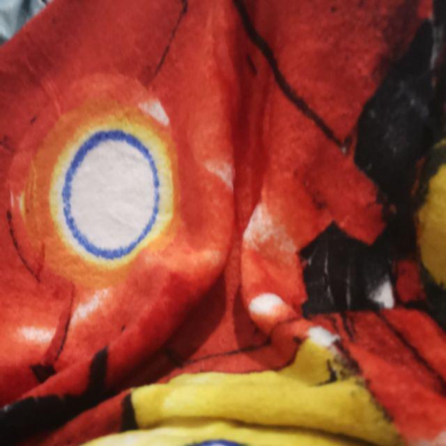 (oab) Real Pict >>selimut Avengers Bulu Lembut Import Ukuran 150x200