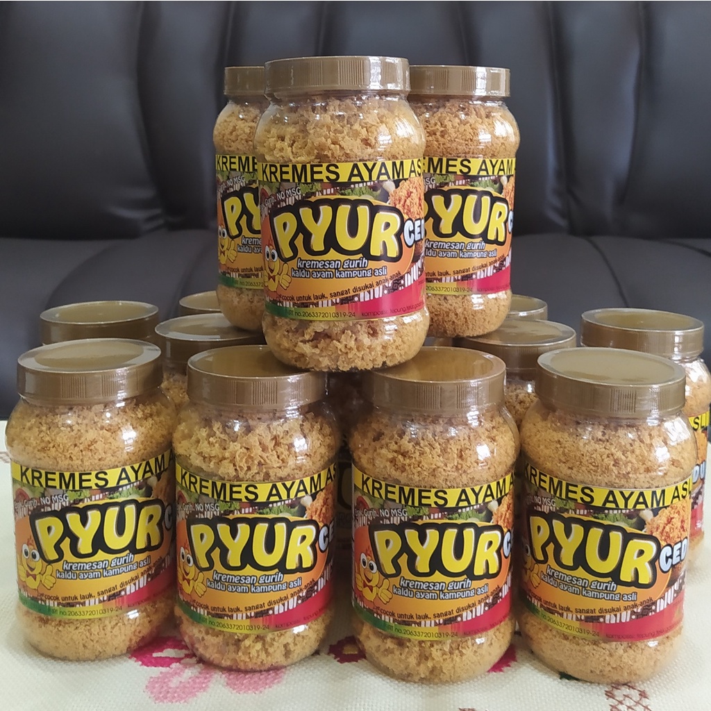 

PYUR Kremes Ayam Kampung Gurih 100gr
