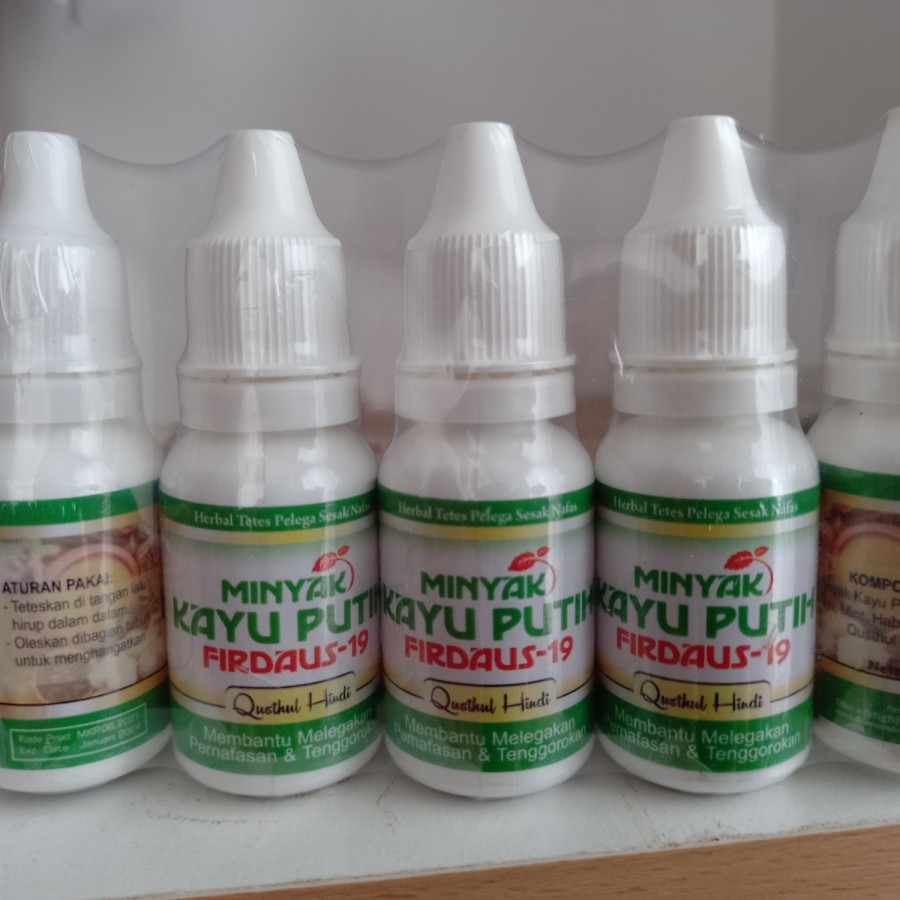 Minyak Kayu Putih Firdaus 19 Qusthul Hindi