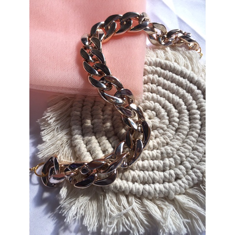 LAURENT GOLD CHAIN CHOKER/NECKLACE/CHOKER