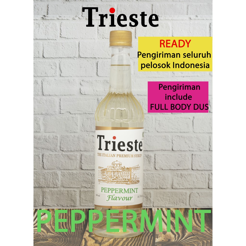 

TRIESTE SYRUP PEPPERMINT