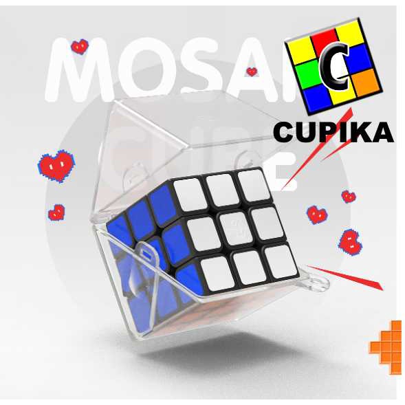 Rubik GAN 328 Gantungan kunci BLACKBASE GAN Rubik 3x3 GAN