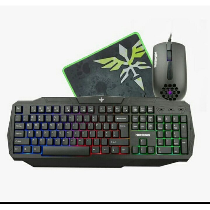 NYK KC - 200 Artemis Keyboard Mouse + mousepad combo