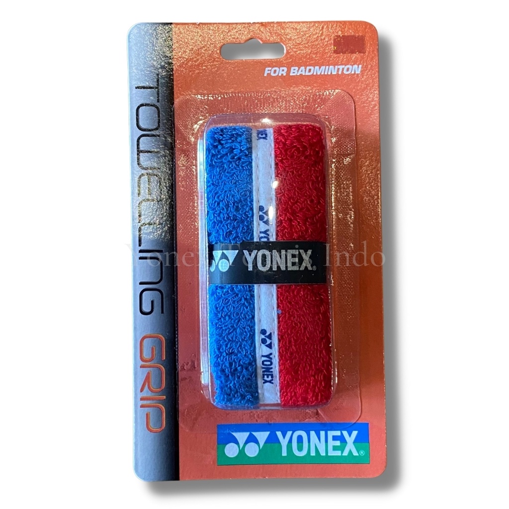 Yonex Grip AC204-2TT TOWEL - BLUE RED AC 204 2TT handuk
