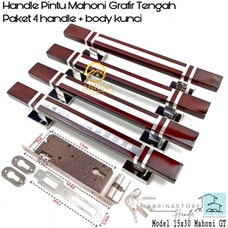 1 set handle pintu rumah stainless tarikan gagang pintu rumah minimalis set body kunci handel hendel pintu rumah pegangan pintu rumah high quality