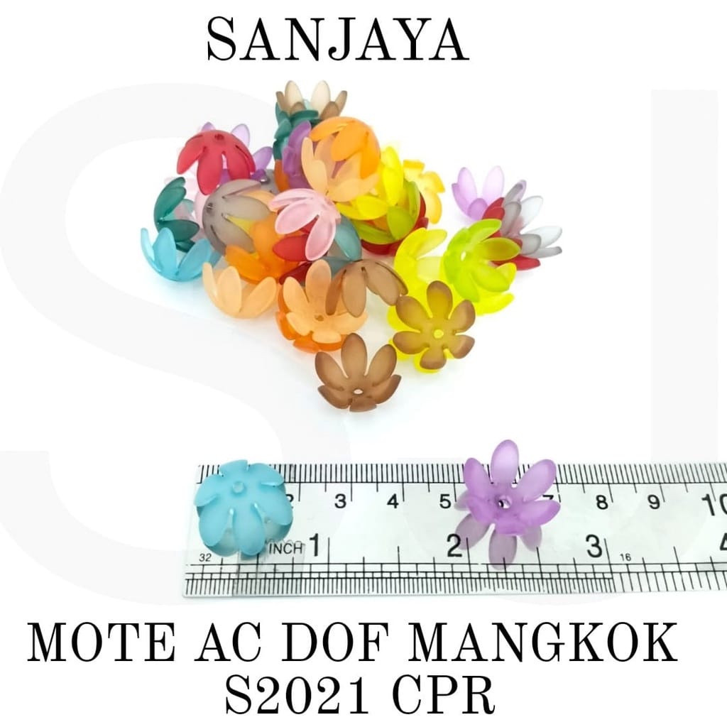 MOTE MANGKOK / MANIK MANGKOK / MANIK KELOPAK MAHKOTA / MANIK KELOPAK CANGKANG BUNGA / MANIK MANGKOK ANEKA BAHAN / MOTE MANGKOK S2021