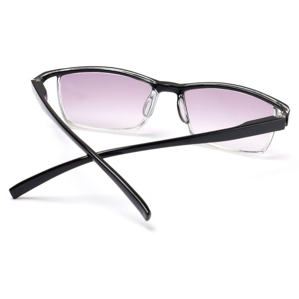 Nanas Bisnis Kacamata Baca Fashion Portabel Gradien Perlindungan Mata Bingkai Sangat Ringan