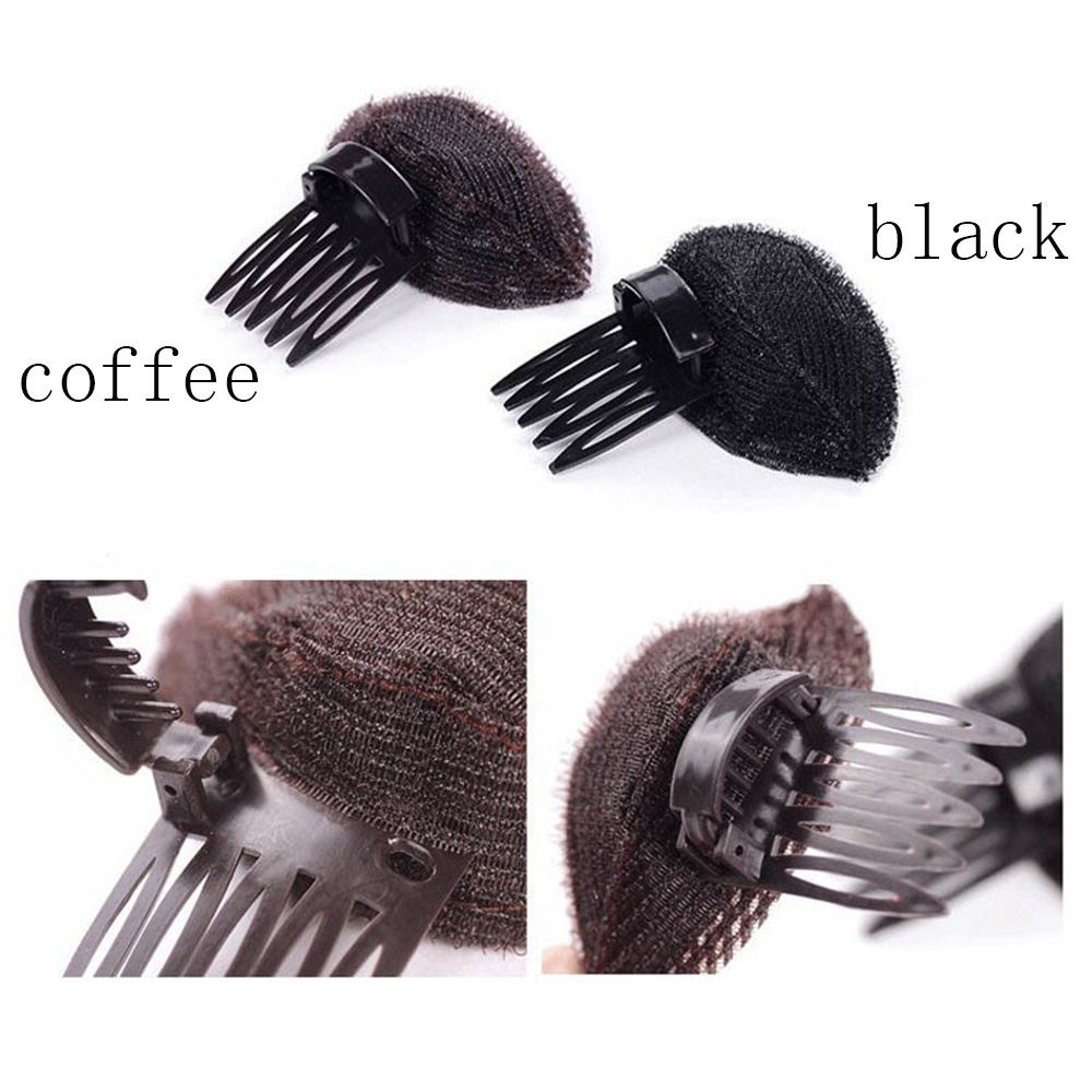 WONDERFUL Fashion Invisible Hair Pins Volume  Inserts Hair Clip Breathable Bangs Mat Women Accessories New Princess Hair Tools Korean Style Bun Maker Fluffy Sponge Clip/Multicolor