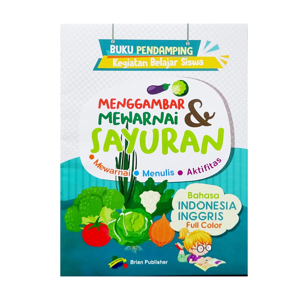 

Buku Mewarna Sayuran Full Color