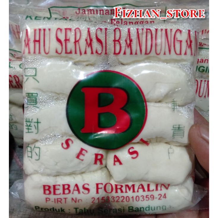 

Tahu Serasi Bandungan 100% tanpa bahan pengawet (Baca deskripsi)