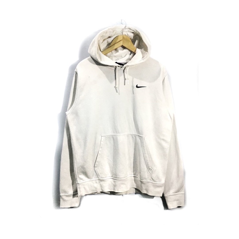 Hoodie nike mini swoosh putih