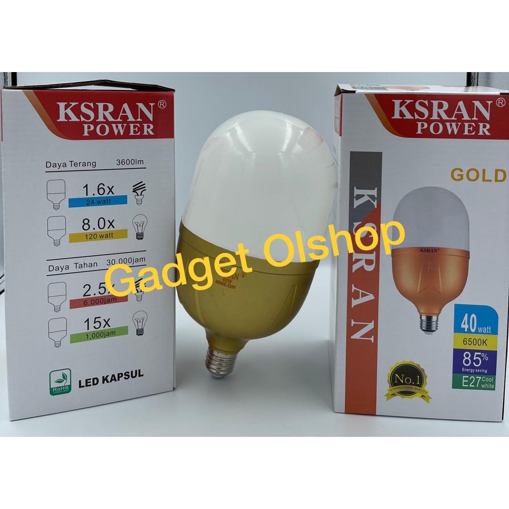 KSRAN DINO 40 Watt/bohlam 40 watt/lampu led terang/bohlam led terang/