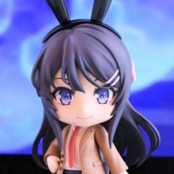 Promo Nendo 1124 Nendoroid Sakurajima Mai Rascal Not Dream Bunny Girl Figure Diskon